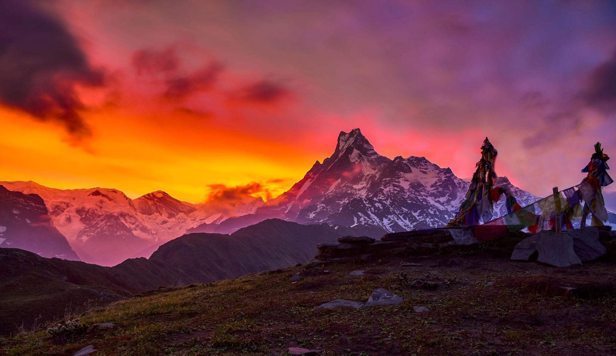 mardi himal view